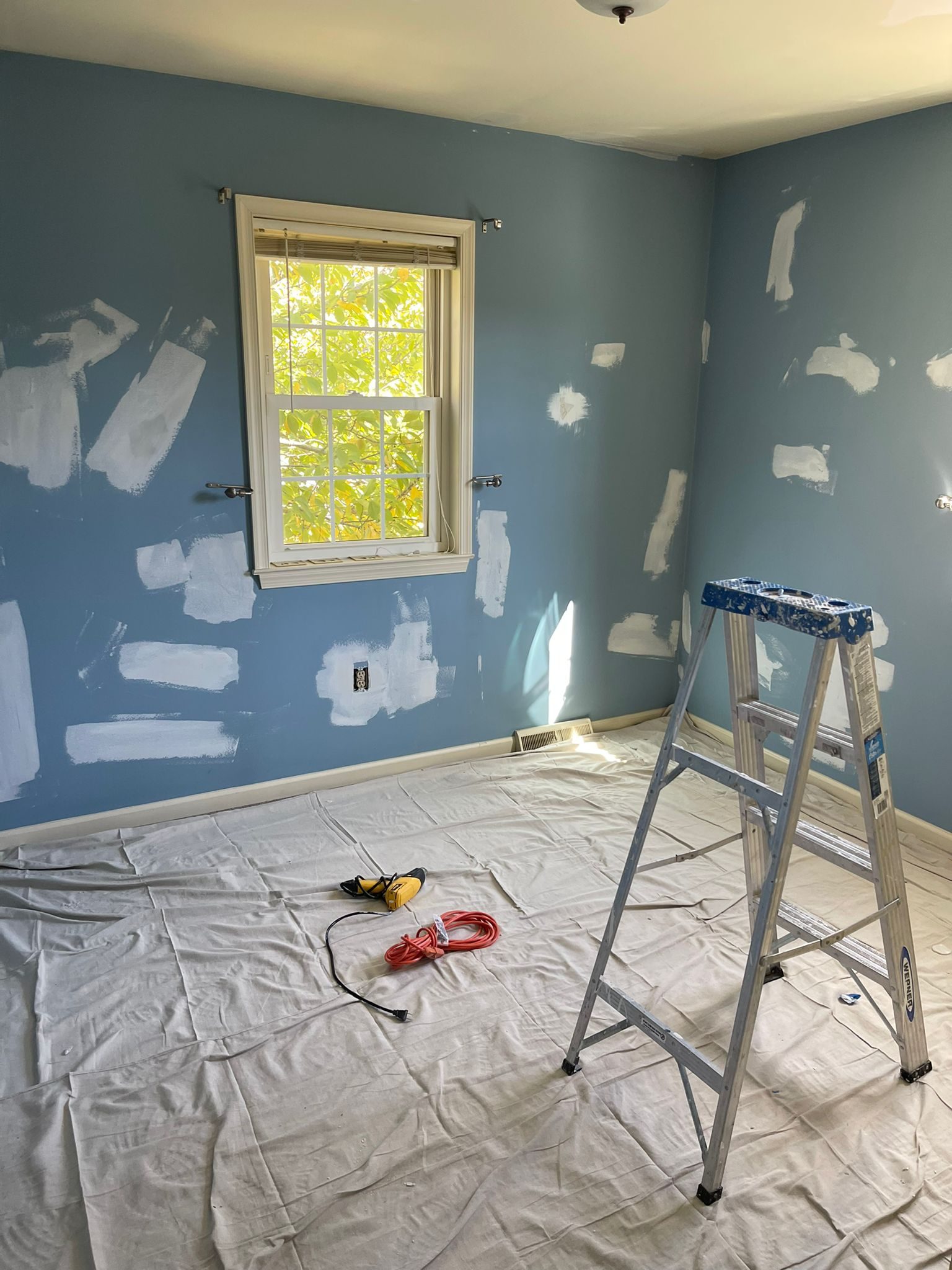 Patchwork & prep — ready for final coats